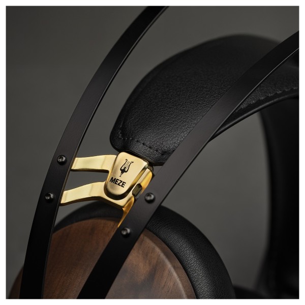Meze 99 Classic 2nd Generation Over Ear Headphones, Walnut/Gold 17 