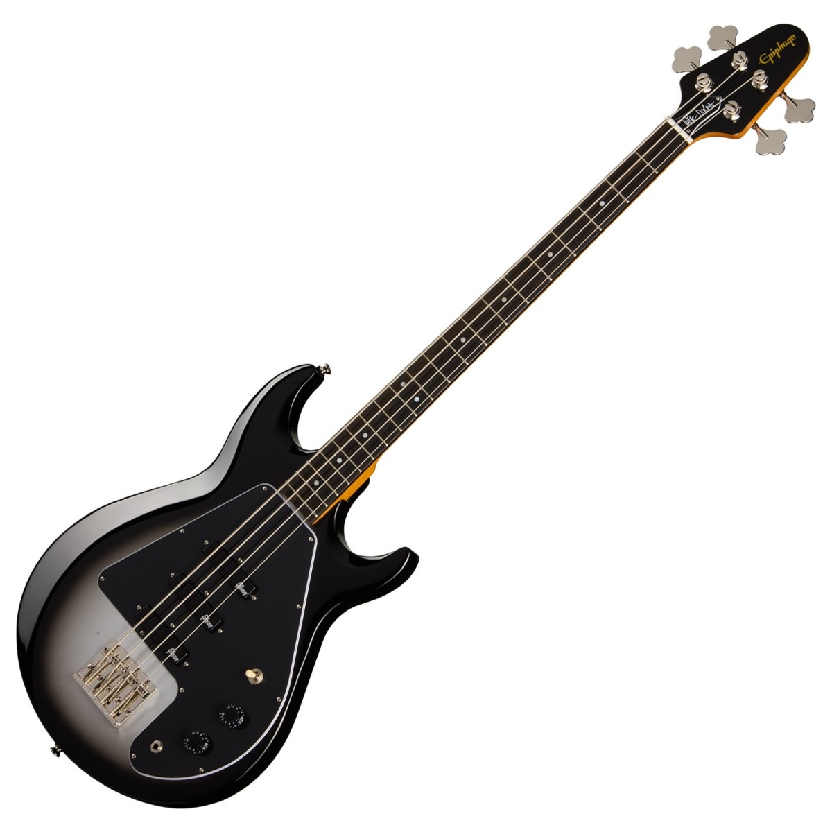 Click to view product details and reviews for Epiphone Mike Dirnt Grabber G 3 Bass Silverburst.