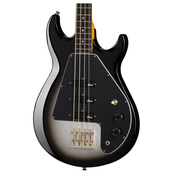 Epiphone Mike Dirnt Grabber G-3 Bass, Silverburst - body