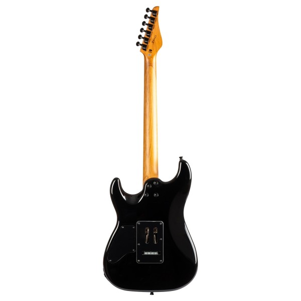 Jet JS800 Electric Guitar, Black - back