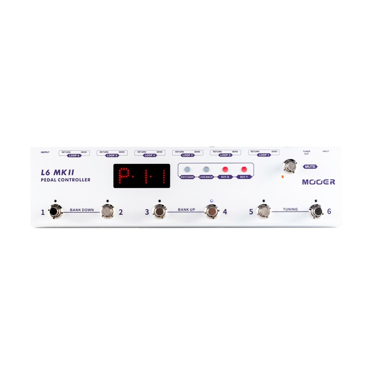 Click to view product details and reviews for Mooer Pcl6 Mkii L6 Guitar Effects Loop Switcher.