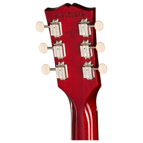 Gibson Les Paul Junior Double Cut, Vintage Cherry - back of headstock