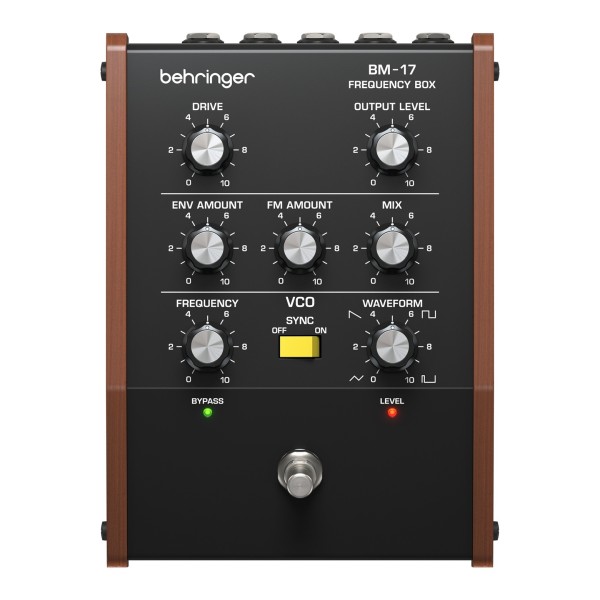 Behringer BM-17 FREQUENCY BOX Expressive Effect Generator Top View