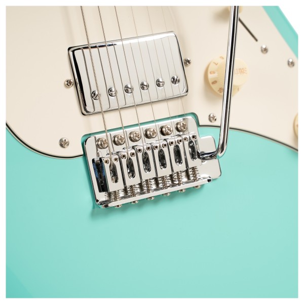 Cort G200SE, Seafoam Green - bridge