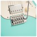 Cort G200SE, Seafoam Green - bridge