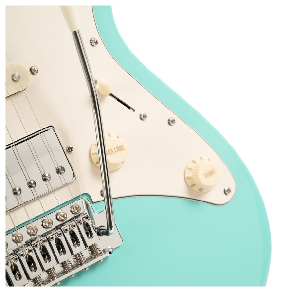 Cort G200SE, Seafoam Green - controls