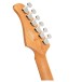 Cort G200SE, Aged Cream - back of headstock