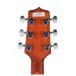 Takamine GLN11E NS NEX Electro Acoustic, Natural Satin - Headstock Back