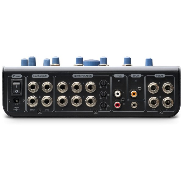 PreSonus Monitor Station V2 Table Top Studio Control Centre - Rear View