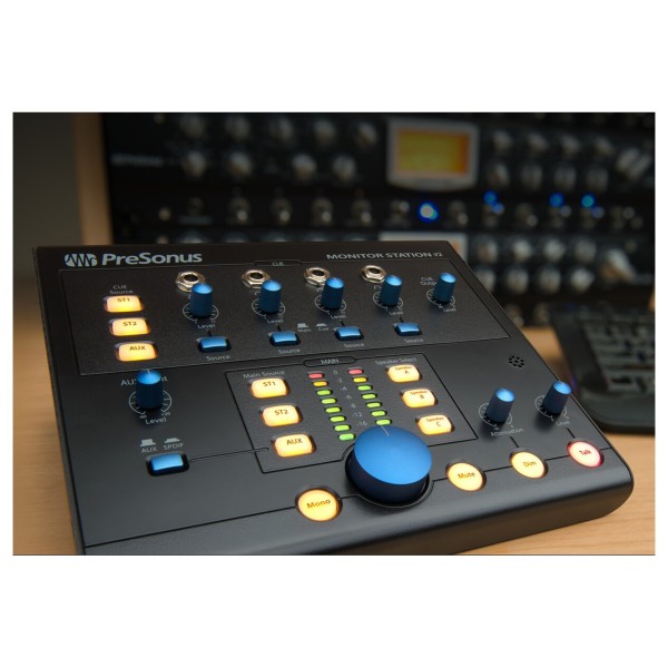 PreSonus Monitor Station V2 Table Top Studio Control Centre - Lifestyle