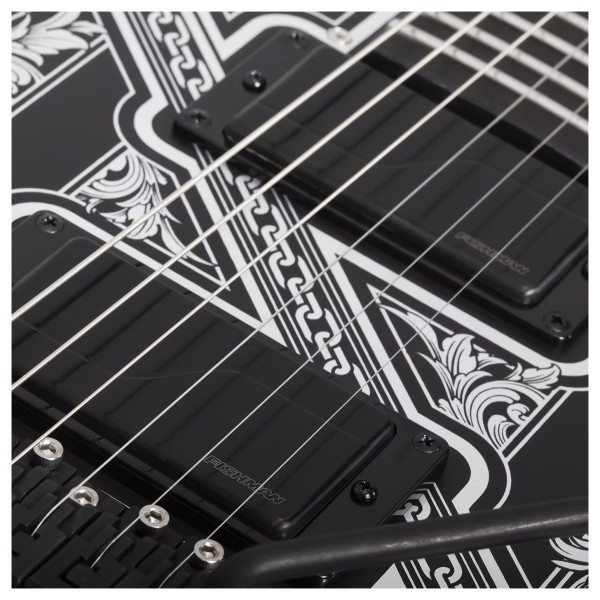 Schecter Avenger FR Przym Palladium GBLK - pickups