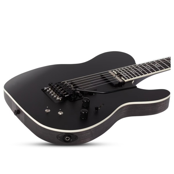 Schecter PT FR-S SLS Elite Evil Twin, Satin Black - body