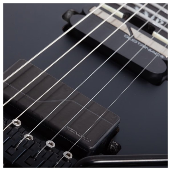 Schecter PT FR-S SLS Elite Evil Twin, Satin Black - pickups