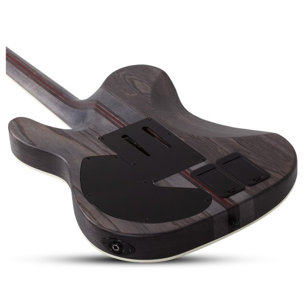 Schecter PT FR-S SLS Elite Evil Twin, Satin Black - back