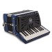 Hohner Bravo II 48 Silent Key Accordion, Dark Blue