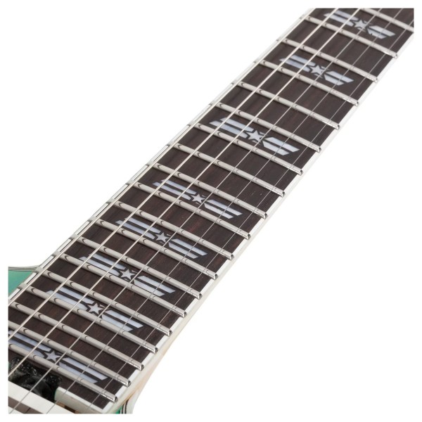 Schecter C-1 SLS Hollywood Glacier GL - neck