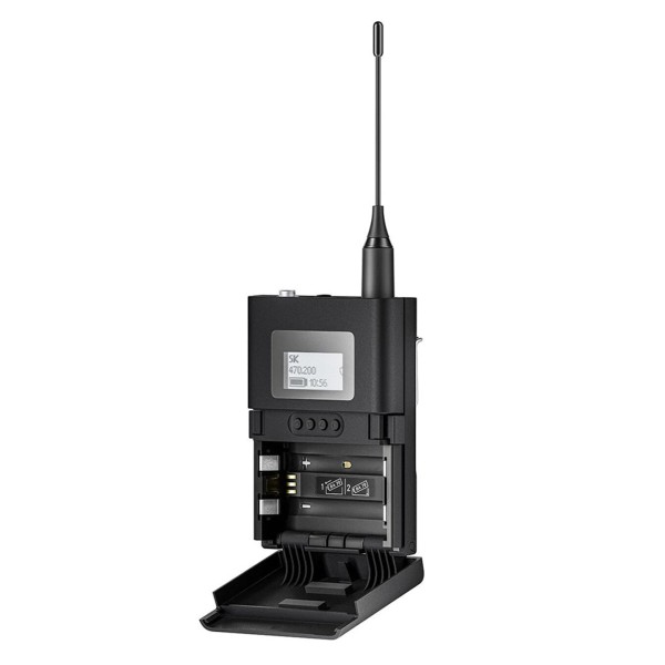 Sennheiser EW-DX SK Wireless Bodypack Transmitter with 3-Pin Connector, U1/5 Band, Battery Compartment