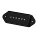 Gibson P-90 Dogear Underwound Alnico III Pickup, Black - Angled