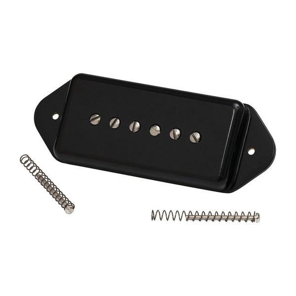 Gibson P-90 Dogear Pickup, Black - With Coils