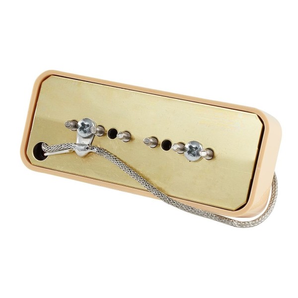 P-90 Soapbar Underwound Pickup, Cream - Rear