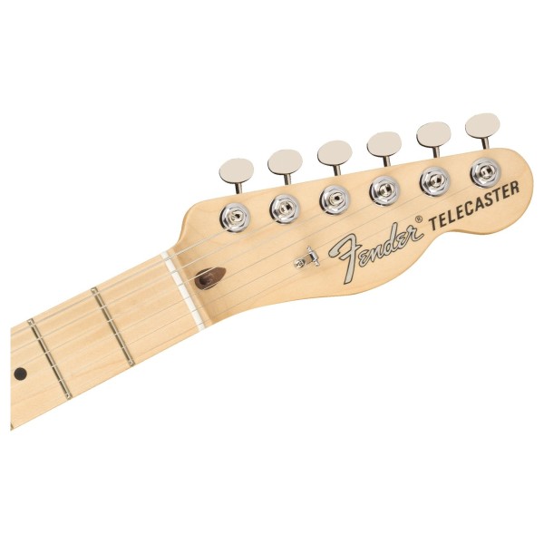 Fender Limited Edition American Performer Telecaster Hum, Maple Fingerboard, Butterscotch Blonde - headstock