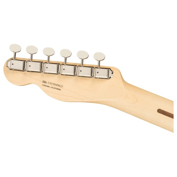 Fender Limited Edition American Performer Telecaster Hum, Maple Fingerboard, Butterscotch Blonde - back of headstock