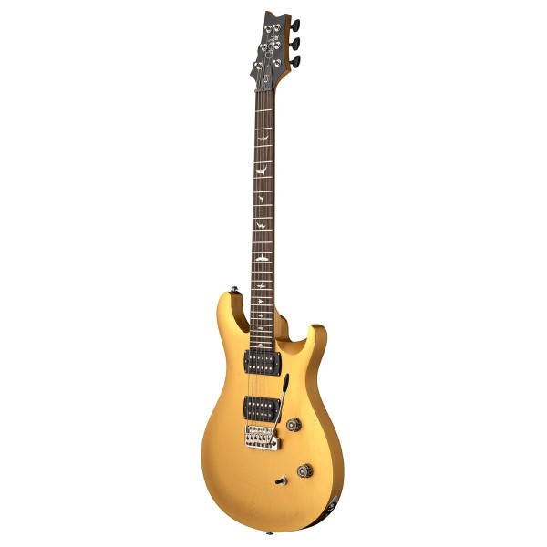 PRS SE CE24 Standard Satin, Metallic Gold (2026) - side shot