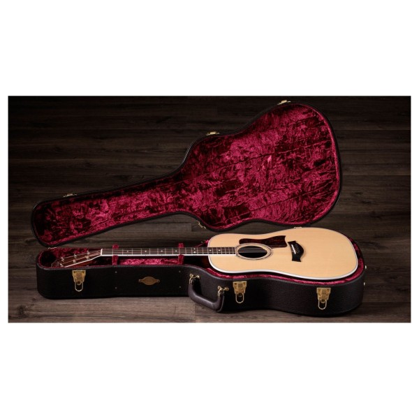 Taylor Legacy 810e Electro Acoustic Guitar - Case Open