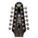 Rapier Saffire 12-String Electric Guitar, Vintage White - Headstock