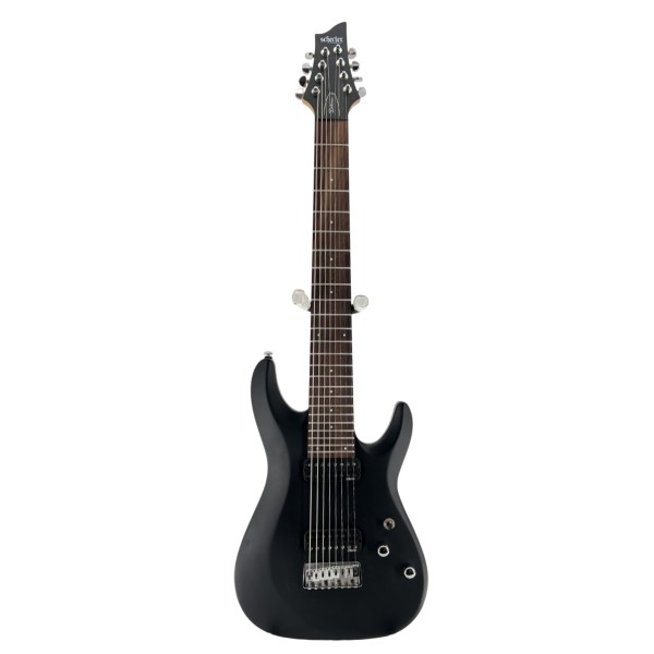 Schecter C-8 Deluxe, Satin Black