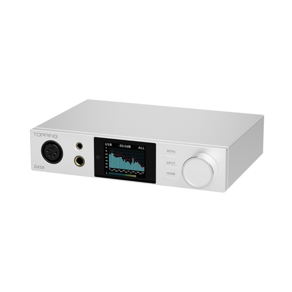 Topping DX5 II DAC and Headphone Amp, White 3 