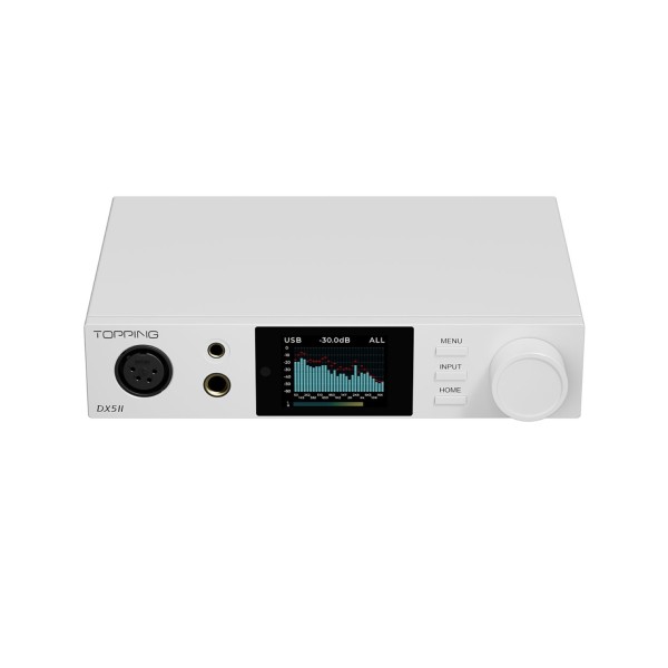 Topping DX5 II DAC and Headphone Amp, Silver 2 