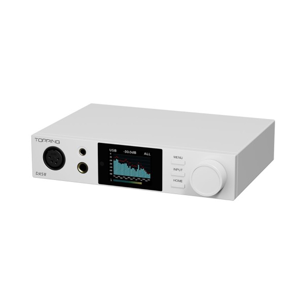 Topping DX5 II DAC and Headphone Amp, Silver3 