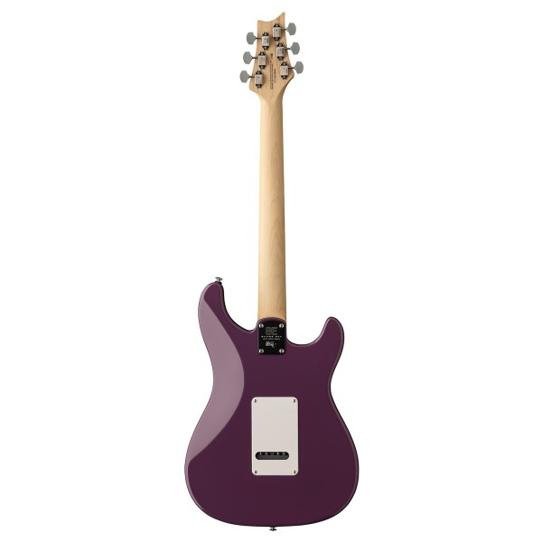 PRS SE Silver Sky Left Handed MN, Summit Purple (2026) - back
