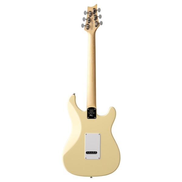 PRS SE Silver Sky Left-Handed, Moon White (2026) - back