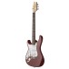 PRS SE Silver Sky Left-Handed, Derby Red (2026) - side view