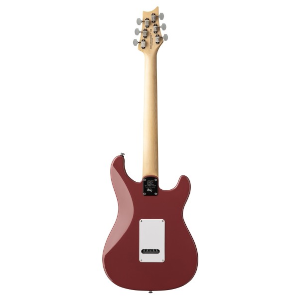 PRS SE Silver Sky Left-Handed, Derby Red (2026) - back