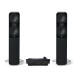 Technics SL-1500C Turntable, Arcam A5+ Amplifier & Q Acoustics 5050 Floorstanding Speakers, Black