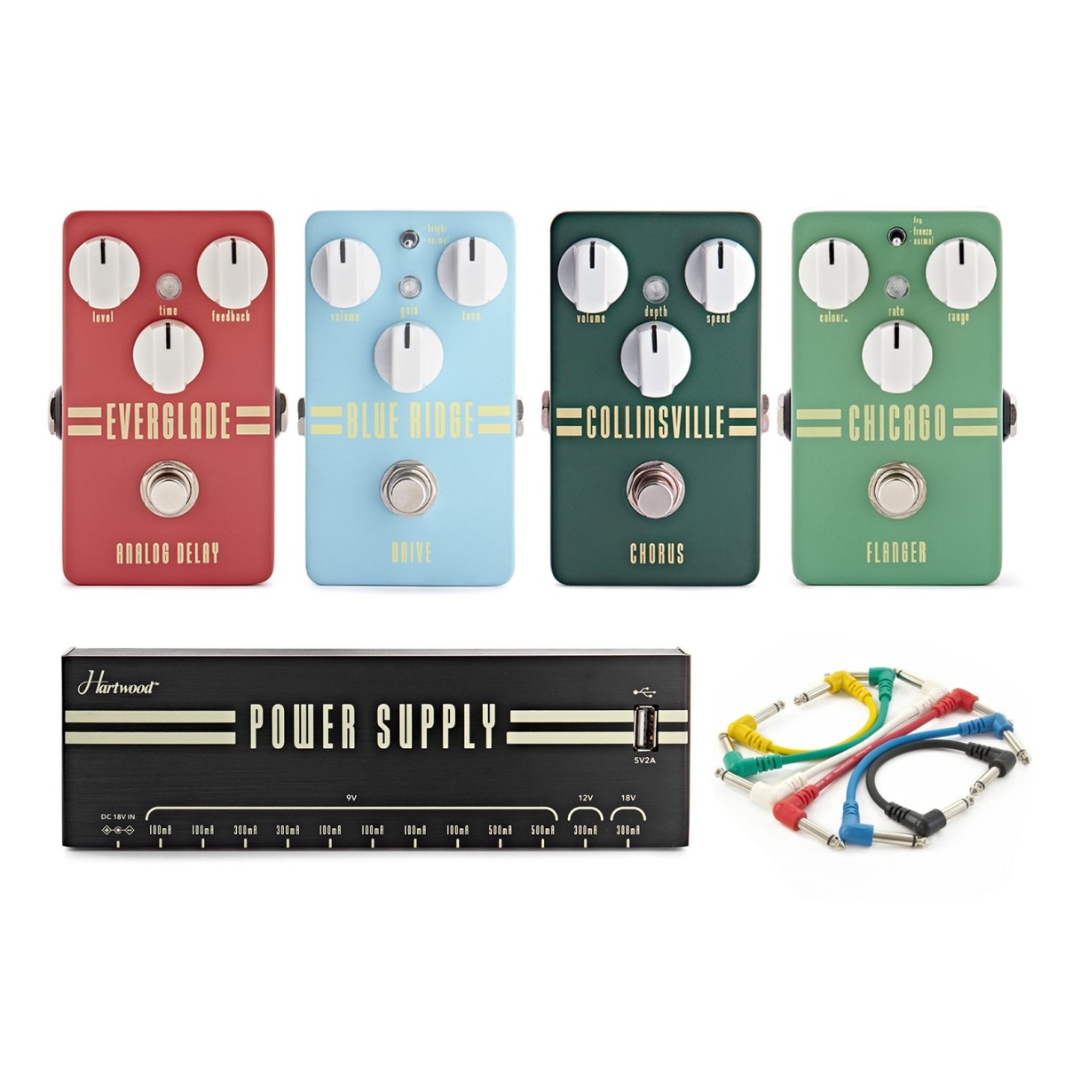 Click to view product details and reviews for Hartwood Indie Guitar Effects Pedal Pack.