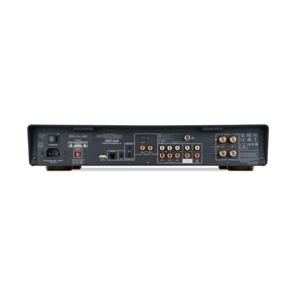 KEF Concerto Meta Speakers & Arcam A5+ Integrated Amplifier, Black 4 