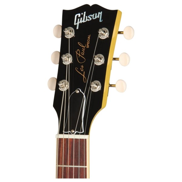 Gibson Les Paul Special Double Cut, TV Yellow - headstock