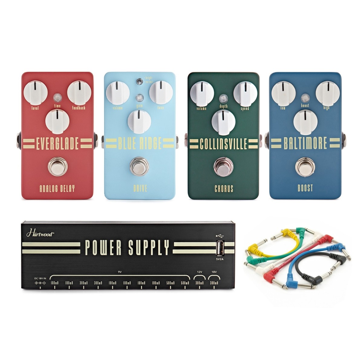 Click to view product details and reviews for Hartwood Blues Guitar Effects Pedal Pack.