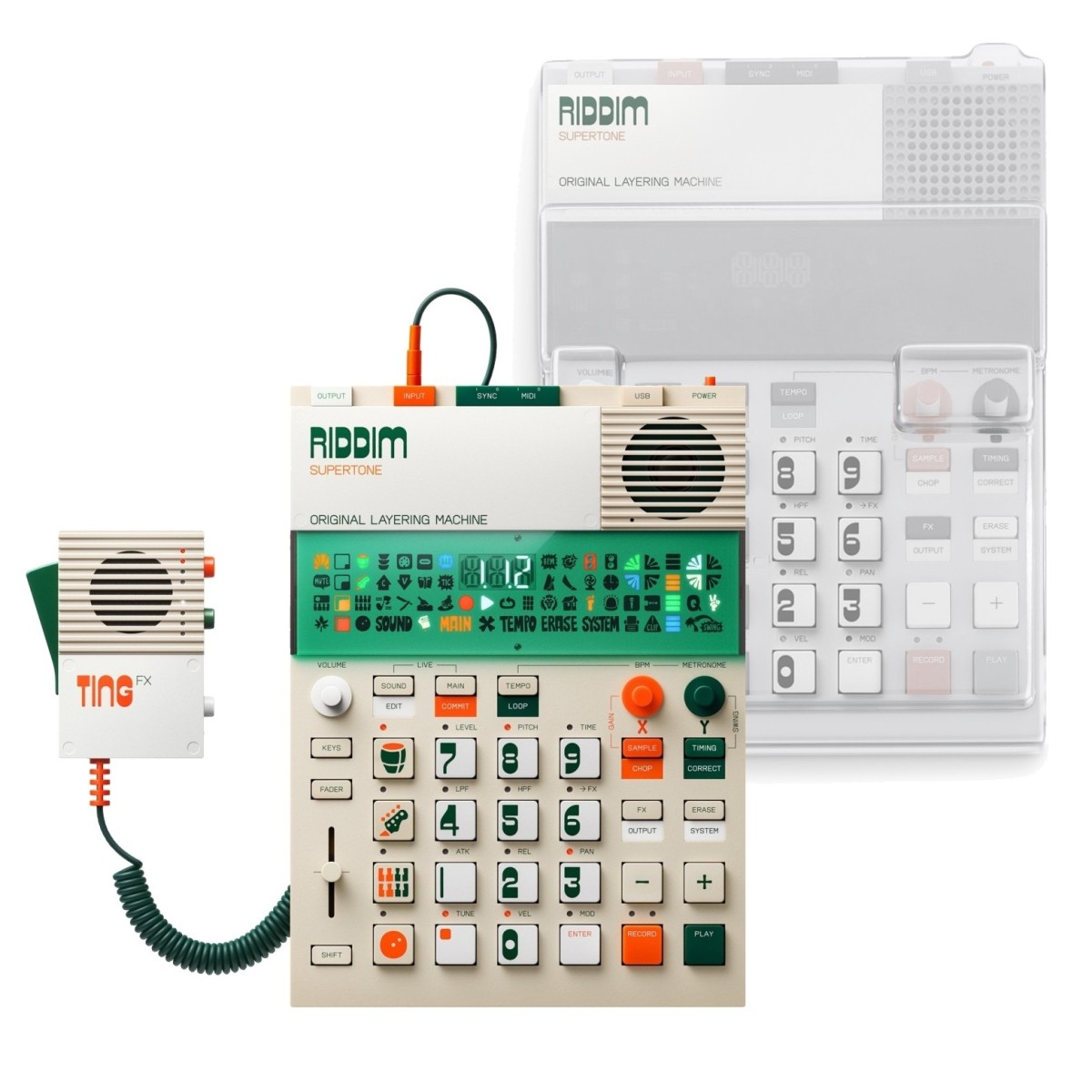 Click to view product details and reviews for Teenage Engineering Ep 40 Riddim Performance Synthesizer With Decksaver.