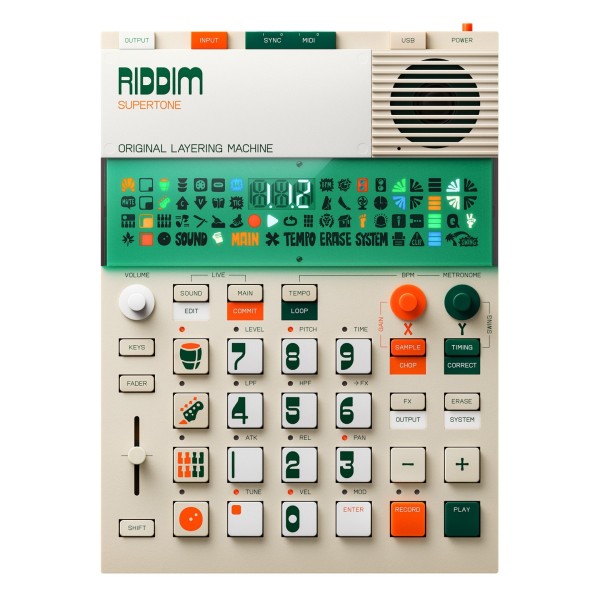 Teenage Engineering EP-40 Riddim Performance Synthesizer - Top