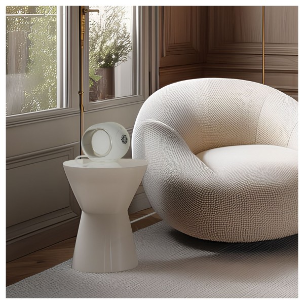 Devialet Phantom Ultimate 98 dB Wireless Speakers (Pair), Light Pearl - lifestlye 2 