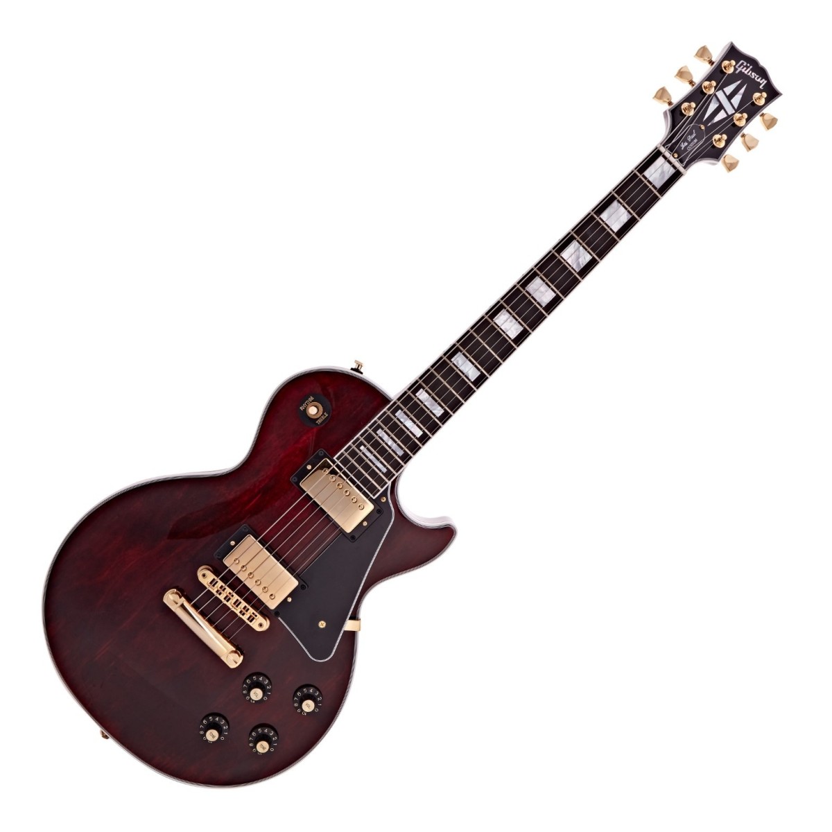 Click to view product details and reviews for Gibson Les Paul Custom 70s Wine Red.