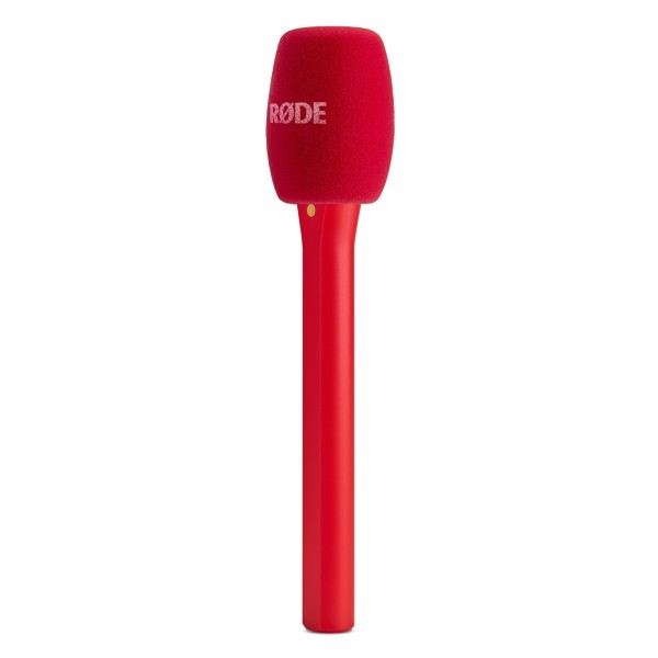 Rode Interview Micro for Wireless Micro, Red - Angled