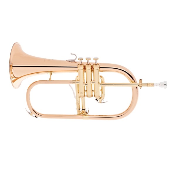Yamaha YFH8310ZG Custom Model Flugel Horn, Clear Lacquer