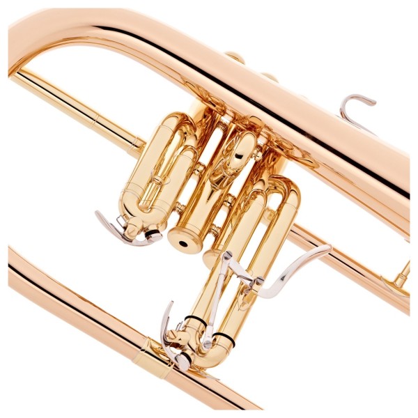 Yamaha YFH8310ZG Custom Model Flugel Horn, Clear Lacquer