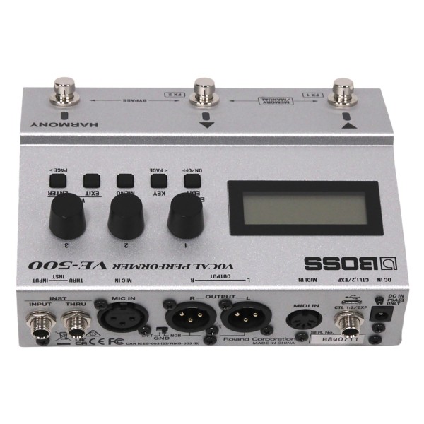 Boss VE-500 Vocal Performer - Secondhand at Gear4music